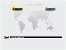 Tablet Screenshot of newholland.com.br
